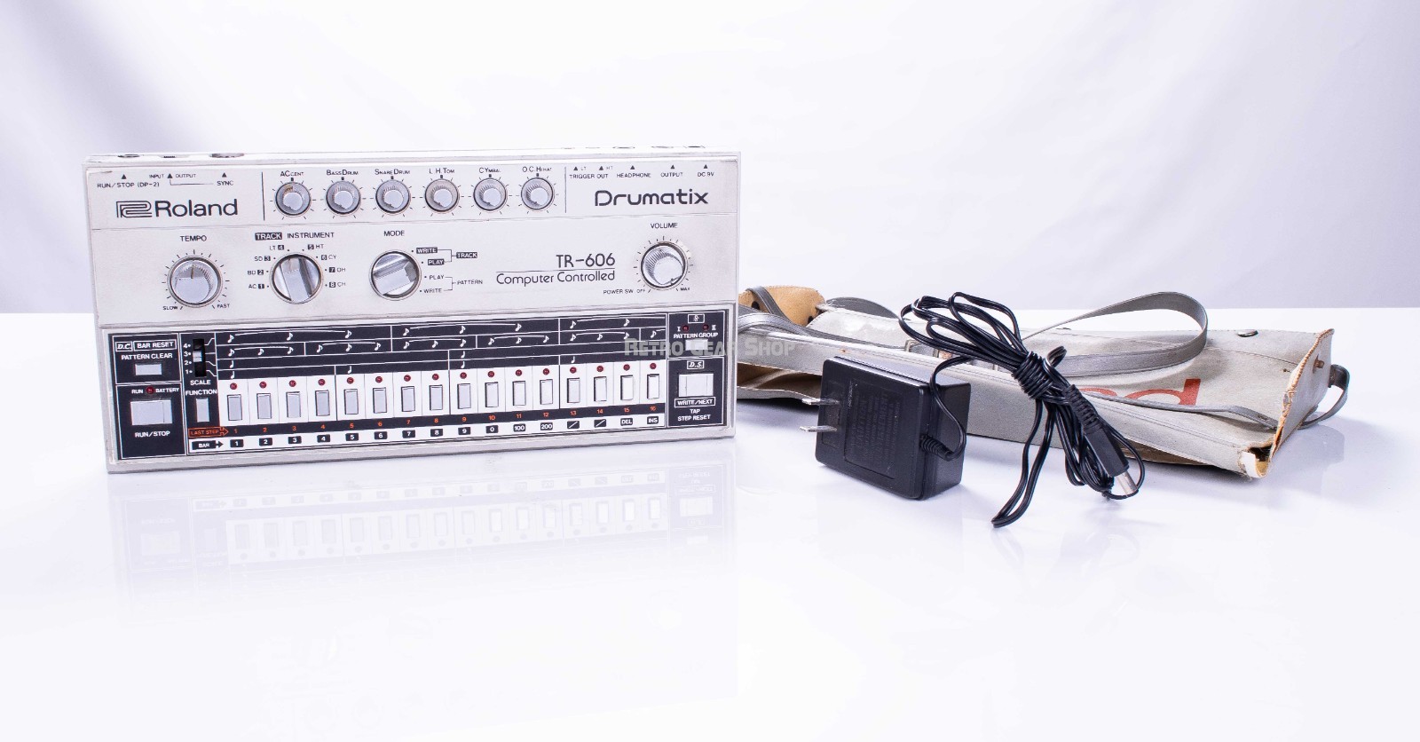 Roland TR-606 Drumatix Vintage Analog Drum Machine as-is parts