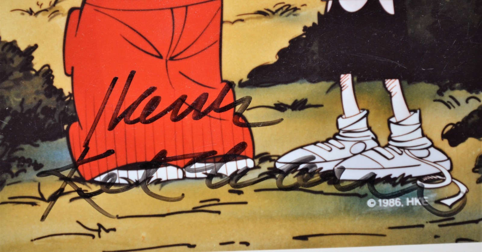 Hank Ketchum Signed/Autographed Dennis the Menace 8x10 Color Photo