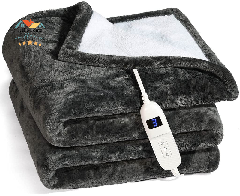 Heated Blanket,Extremely Soft and Comfortable Electric Throw Fast Heating 50X60