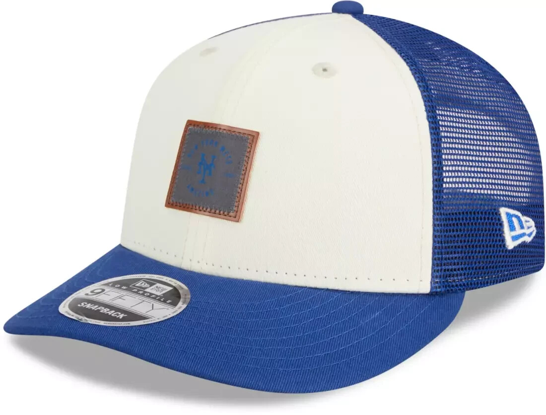New York Mets Hat Cap New Era 9Thirty Trucker Mesh Snapback Men's