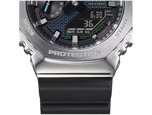 Pre-owned Casio Gm-2100rw-1ajf G-shock Brick Pattern Design Japan Import 2024
