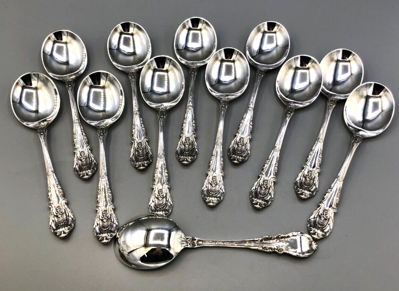 Sir Christopher by Wallace Sterling Silver set of 12 Cream
