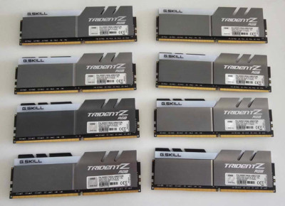 G.Skill Trident Z RGB 256 GB (8 x 32 GB) DDR4-3200 CL16 Memory