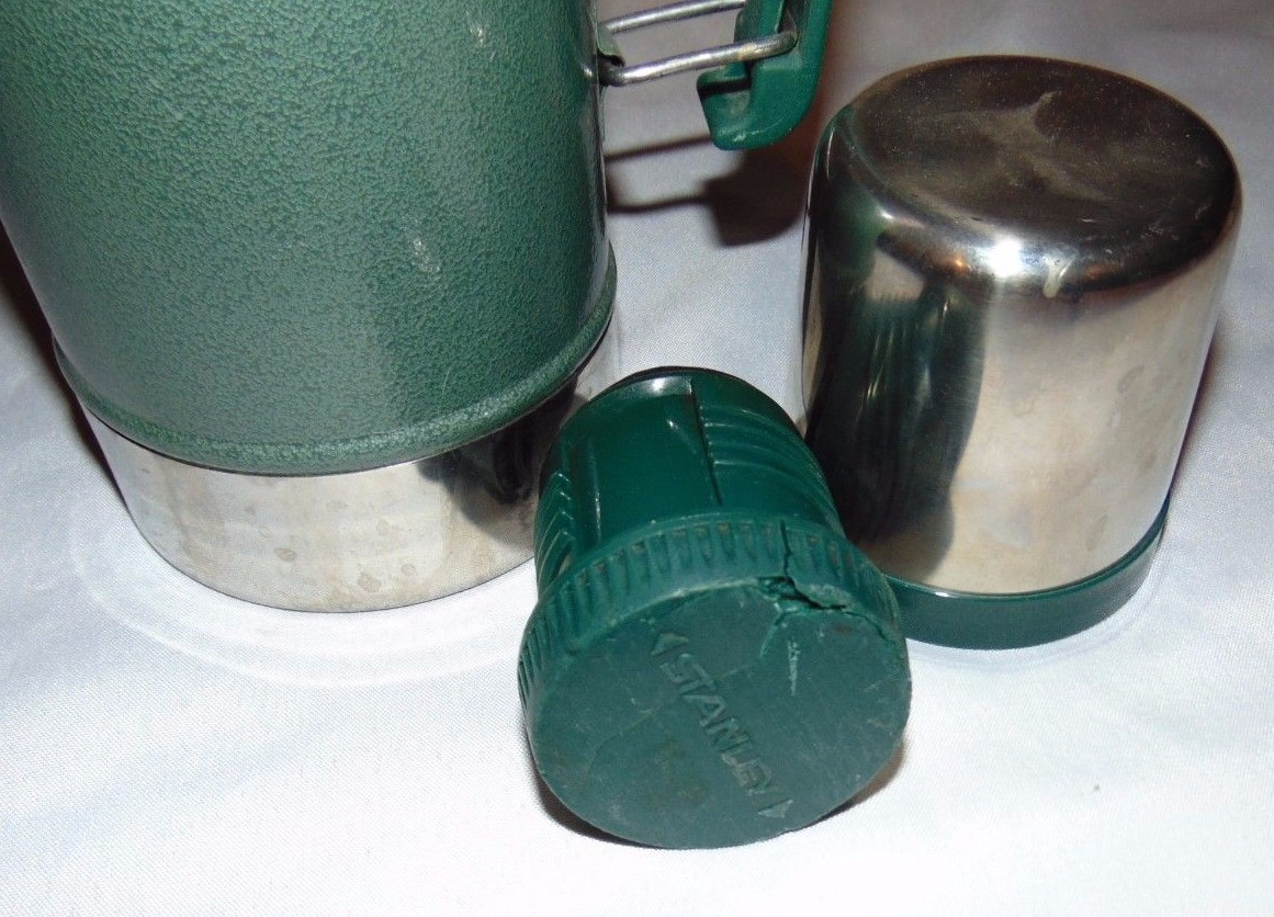 STANLEY Stainless Steel 1.1 Qt THERMOS w/INTERNATIONAL Brotherhood ELEC Workers