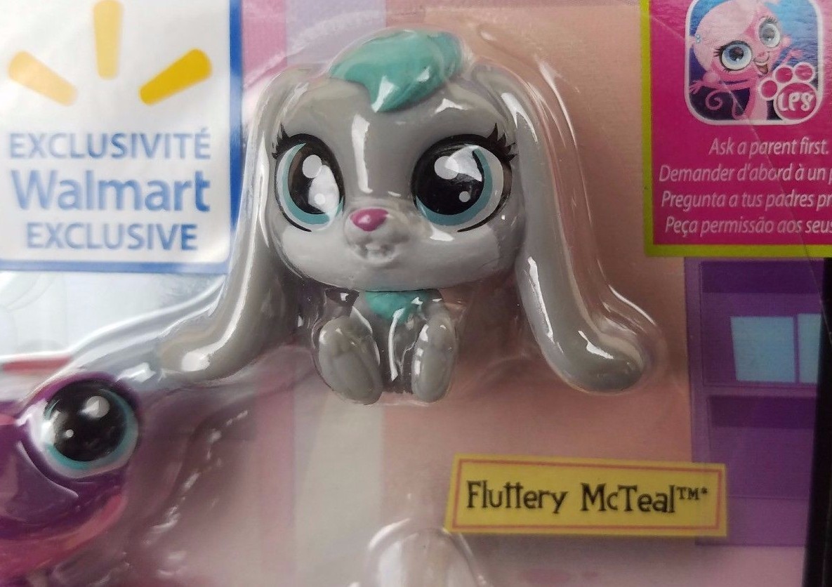 Littlest Pet Shop Adorable Duos Pets In The City 337 & 338 Rabbit Frog NEW