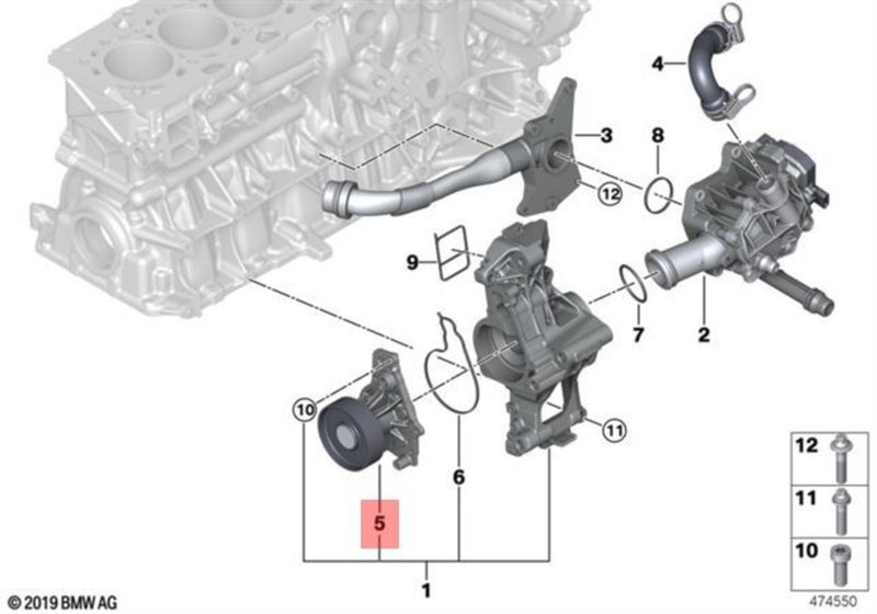 ぺこ Amazon.com: GOCPB Electric Water Pump 11518635089 Head Alloy