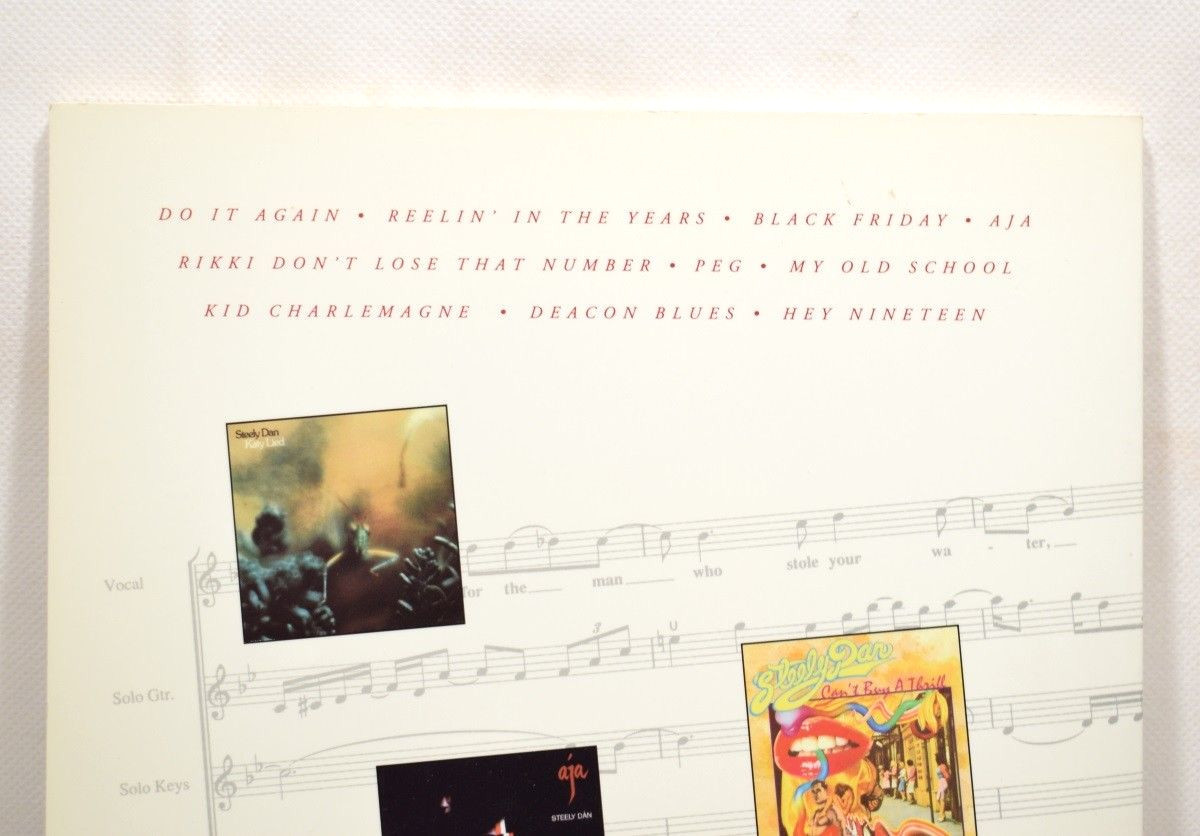 STEELY DAN Best of Song Book NM