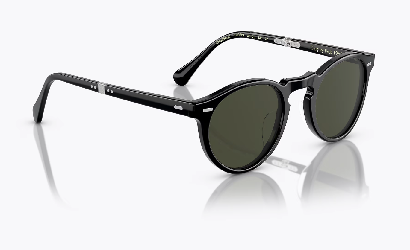 Pre-owned Oliver Peoples Gregory Peck 1962 Folding Polarized G-15 Sun Ov5456su Msrp$684 In G-15 Polar