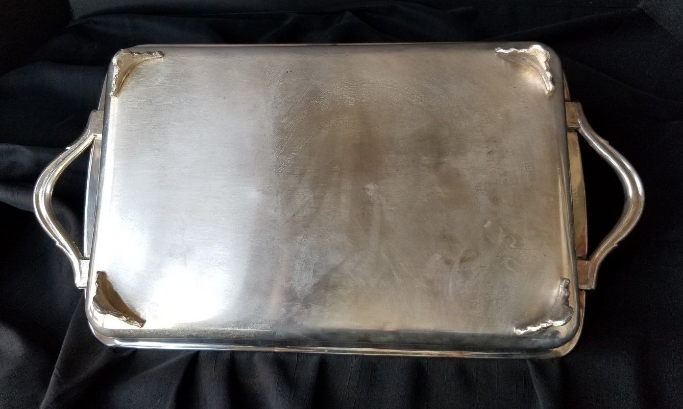 Silver Plated Entree/Chafing Dish Footed