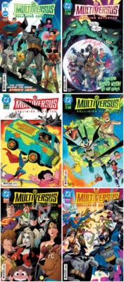 (2024) MULTIVERSUS COLLISION DETECTION #1-6 COMPLETE COVER A SET! 1 2 3 4 5 6!