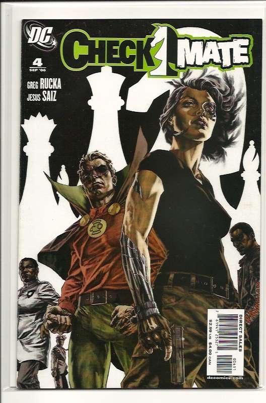 DC COMICS CHECKMATE #4! VF-NM! GREG RUCKA! | eBay