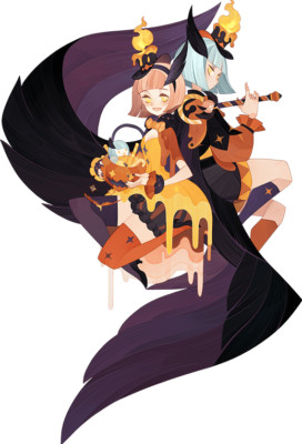 Elijah & Lailah Tango D'Anima AFK Arena Sticker Weatherproof 6'' Car Decal