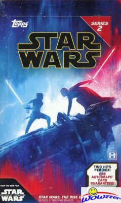 2020 Topps Star Wars Rise of Skywalker SERIES 2 HOBBY Box-192 Cards+2 HITS! Rare
