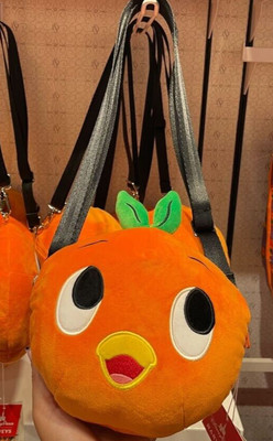 NWT!! HARVEYS Walt Disney World 50th Anniversary Orange Bird Plush Crossbody Bag