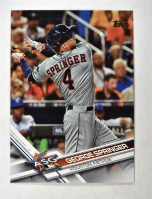 2017 Topps Update Base #US9 George Springer AStros AS