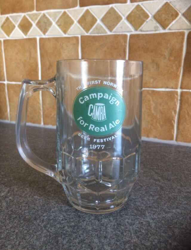 WANTED Norwich Beer Festival 1977 Pint Glass and other Norwich Beer
