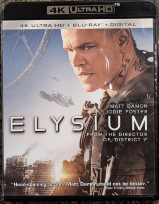 Elysium (2013) 4k Ultra HD Bluray