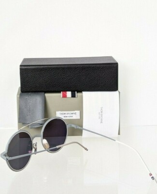 Pre-owned Dita Brand Authentic Thom Browne Sunglasses Tbs 108-b-t Grey Silver Tb108 Frame In Blue