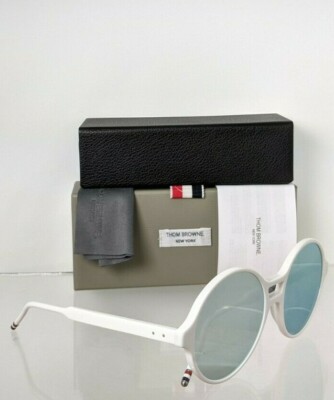 Pre-owned Dita Brand Authentic Thom Browne Sunglasses Tb 409-58-03 White Tbs409 Frame In Blue