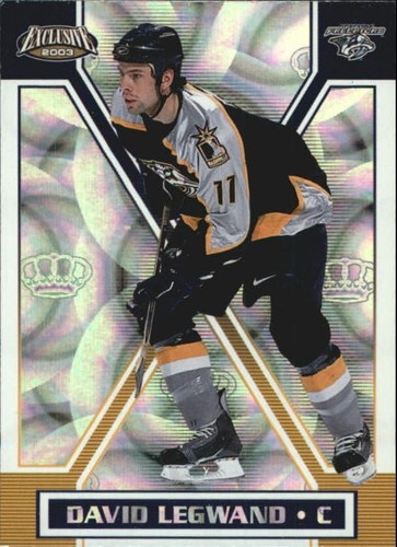 2002-03 Pacific Exclusive - David Legwand #100