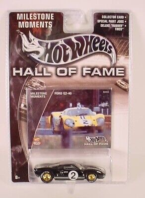 Hot Wheels Hall Of Fame Series Milestone Moments Black Ford GT-40