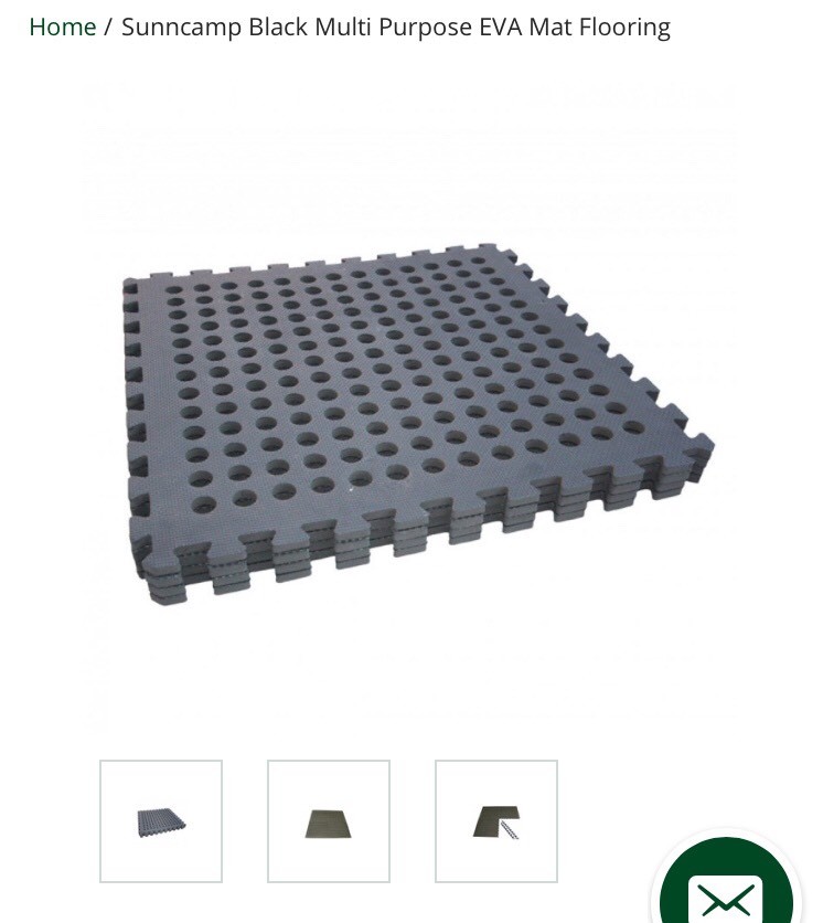 Caravan awning foam tiles flooring interlocking joblot in Pontypridd