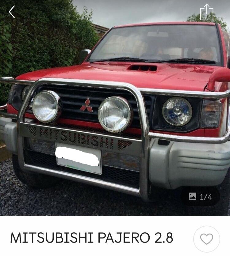 Фары pajero 2