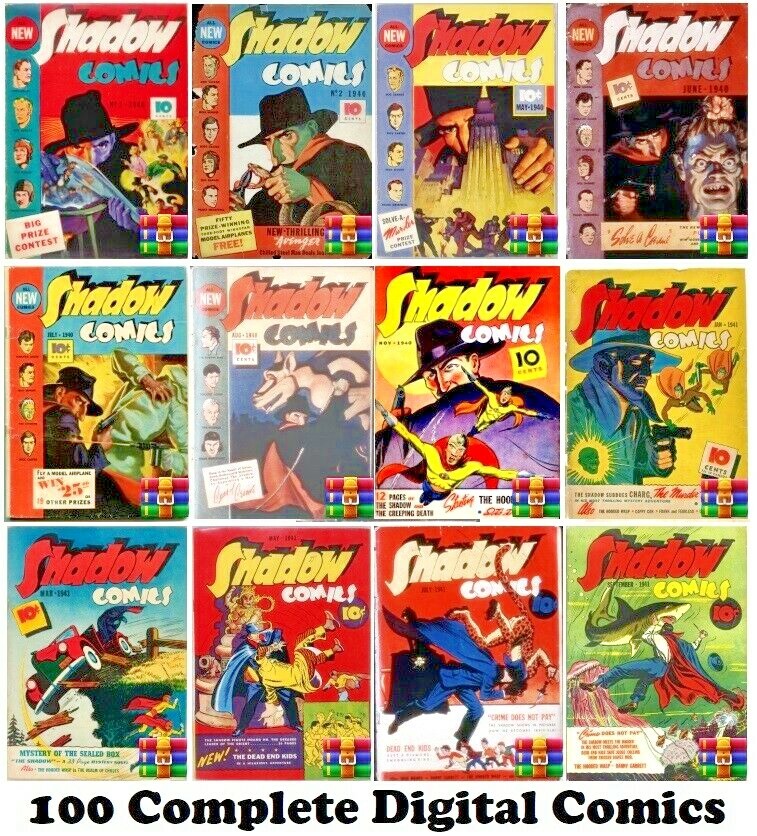 Shadow comics. Shadow comics