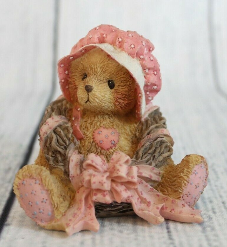 Cherished Teddies Priscilla Love Surrounds Our Friendship  #910724 Vtg Figurine