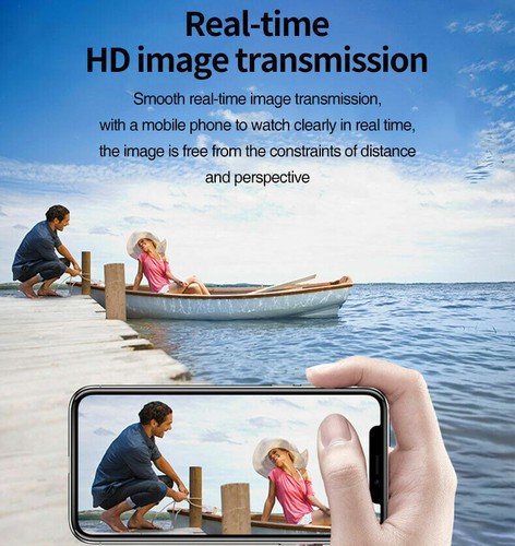 4K HD Dual Camera RC Drone WIFI FPV Folding Wide Angle Selfie Quadcopter Battery