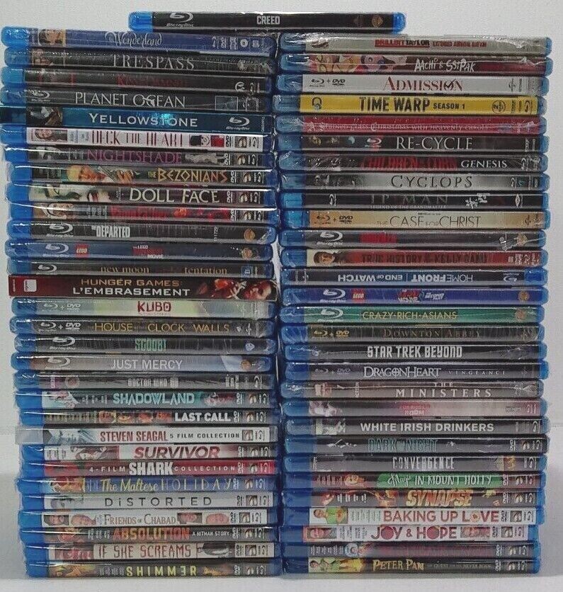 Wholesale Lot of Assorted BLU-RAY Sets BRAND NEW Free