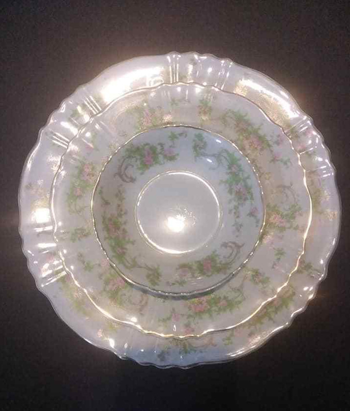 Vintage Federal Shape Syracuse China Dearborn Pattern 18 Pieces GORGEOUS