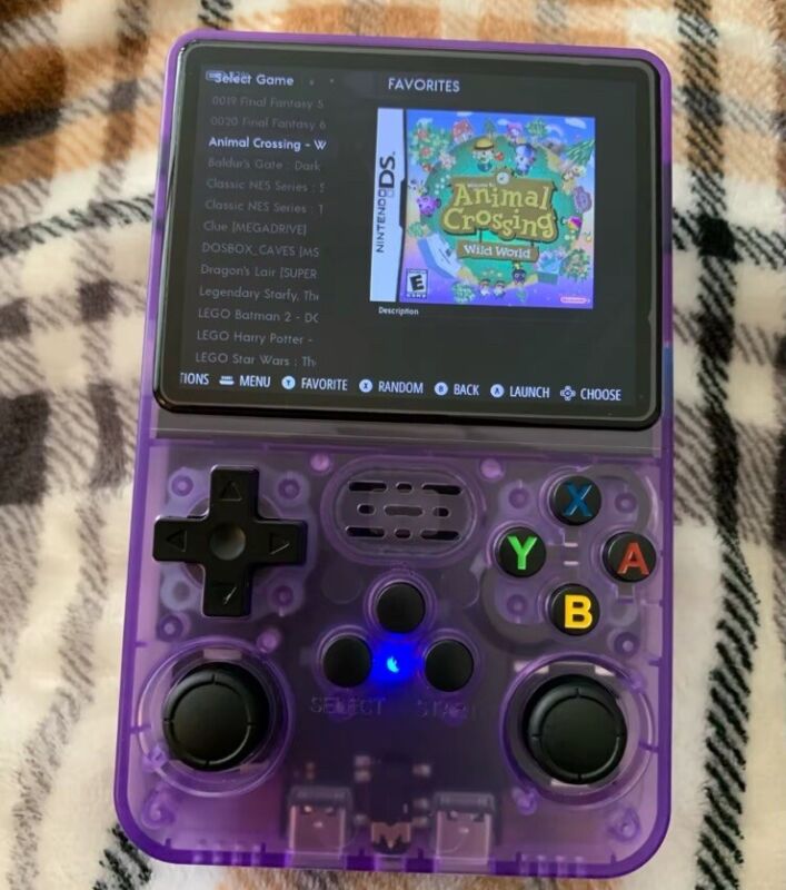 Open Source R36S Retro Handheld Gameboy Console Linux System 3.5