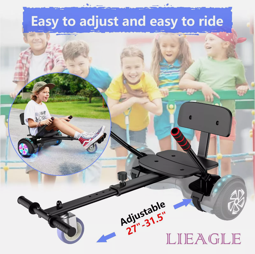 6.5'' Hoverboard Electric Self-Balancing Scooters & GO Kart Hover board for kids