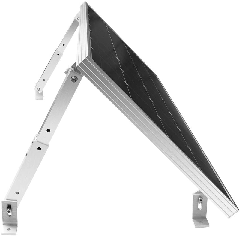 Adjustable Solar Panel Roof Tilt Mount Brackets support 150 Watt Solar Panel