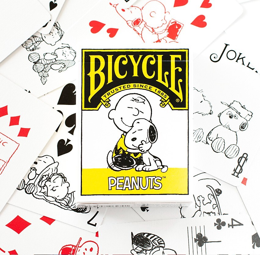 Bicycle Peanuts Snoopy Playing Cards Trump Rare