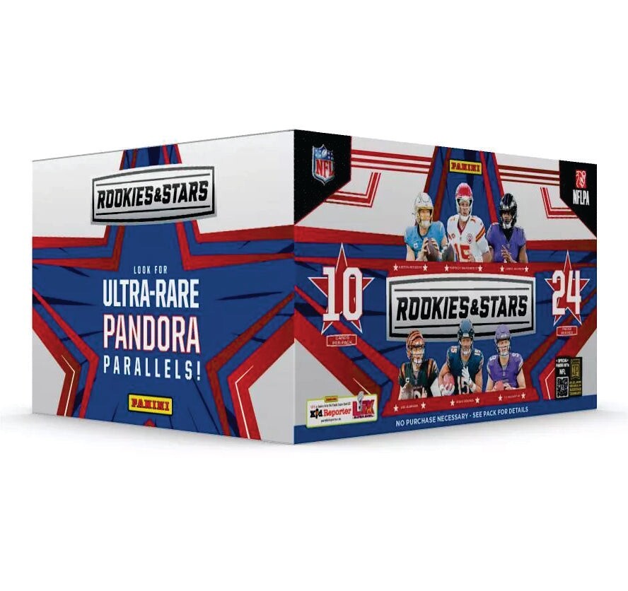 2024 Panini Rookies and Stars NFL Football  Factory Sealed 24 Pack Retail Box