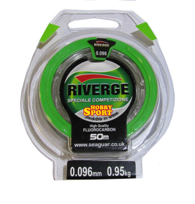 FILO RIVERGE 0,096 SEAGUAR  FLUOROCARBON PER TERMINALE MADE IN JAPAN 50 MT