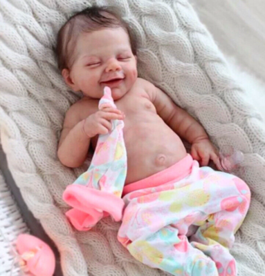 19in Sleeping Reborn Baby Dolls Boys Girls Newborn Kids Birthday