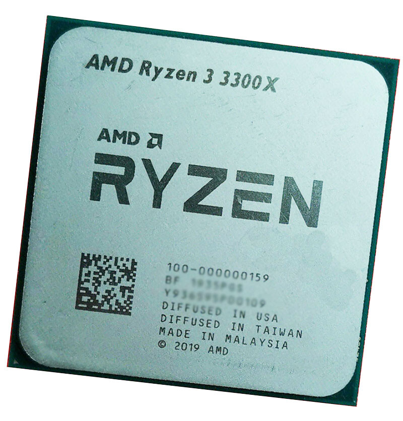 CPU AMD Ryzen 3 3300X AMD Ryzen 3 3300x r3-3300x 3.8-4.3gh 4 Core 8thr 65w