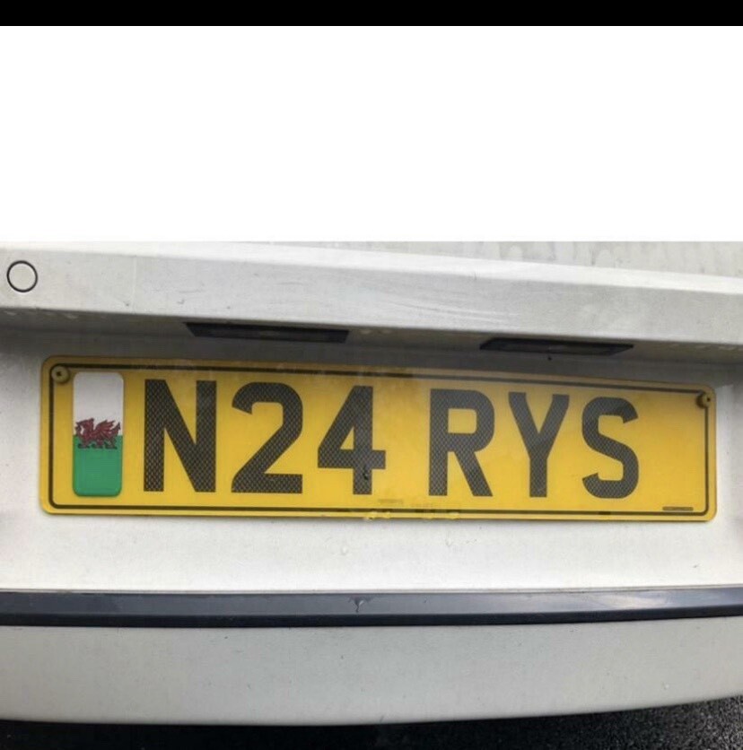 Private plate in Ystradgynlais, Swansea Gumtree