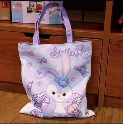 New Duffy Stella Lou rabbit Canvas bag shoulder tote handbag shopping Bag