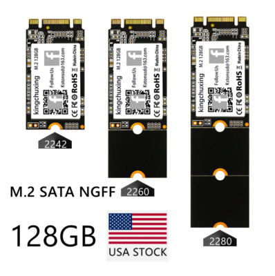 Kingchuxing M.2 NGFF SSD 2280 2260 2242 1TB 512GB SATA Solid State Drive 550MB/s