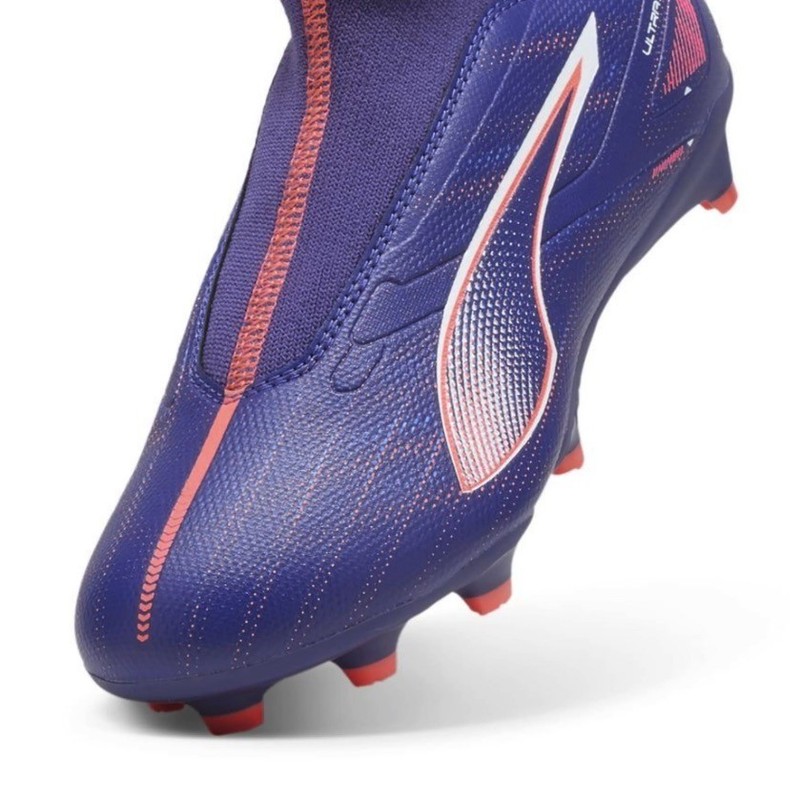 Puma Ultra Match+ LL FG AG Laceless Soccer Cleats Shoes 107694-01