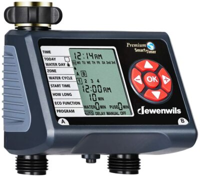 DEWENWILS Water Timer Programmable Garden Hose Sprinkler Timer Yard Irrigation