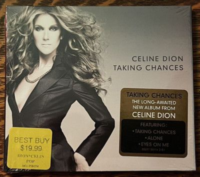 SEALED CD~CELINE DION~ 2007~ TAKING CHANCES~ HYPE STICKER~ NEW OLD STOCK
