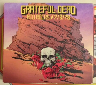 Grateful Dead Red Rocks 7/8/78 Live Album CD Mint Condition