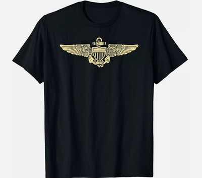 Fly Navy Shirt Classic Naval Aviator Premium Tee T-Shirt S-3XL