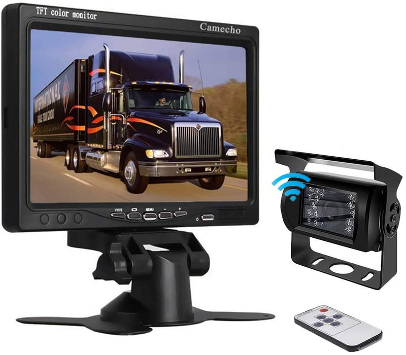 Vehicle Rear View Wireless Ir Night Vision Backup Camera Waterpr