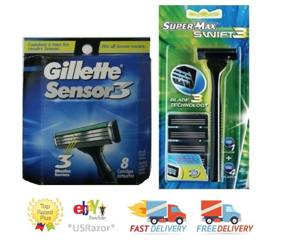 Cartridge Refill Swift Shaver Fit Excel Handle